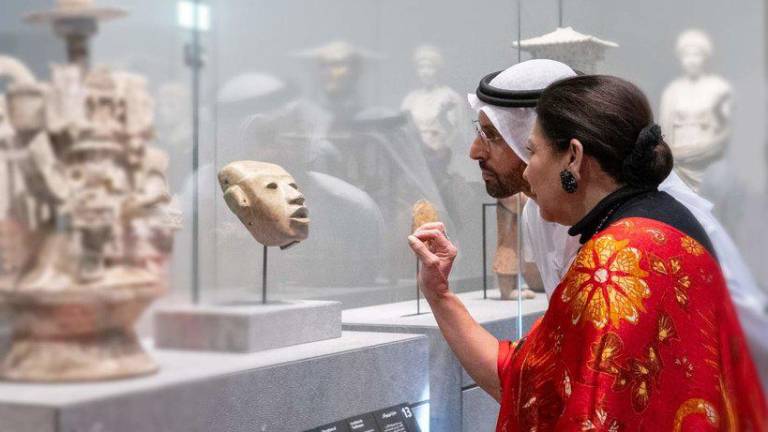 Una máscara ceremonial de Calakmul, de la civilización maya, será exhibida por primera vez en el mundo árabe.