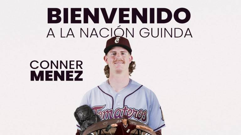 Conner Menez es nuevo refuerzo de Tomateros.