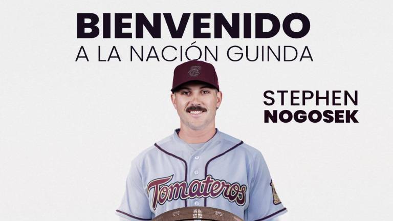 Stephen Nogosek se une a los foráneos de Tomateros de Culiacán para la próxima temporada.