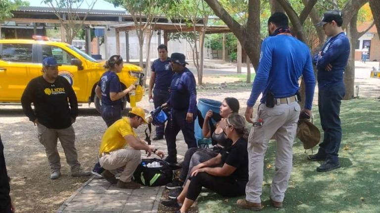 Al localizarlas, las mujeres tenían 12 horas de ayuno y no tenían agua.