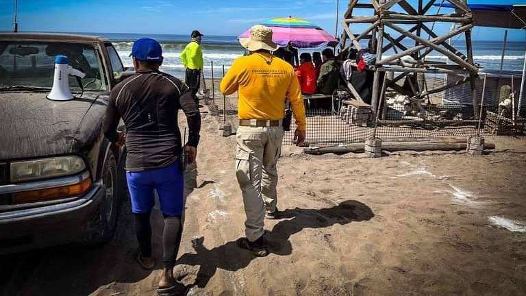Hombre sufre descarga en playa El Tambor al conectar planta eléctrica