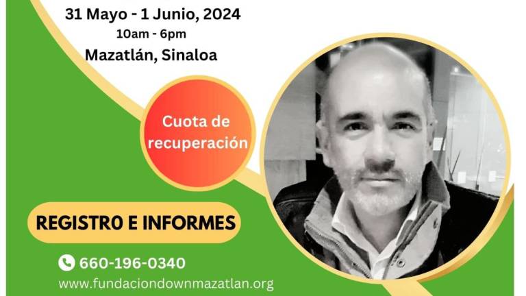 Fundación Down invita a taller de lenguaje para padres y docentes este 31 de mayo en Mazatlán