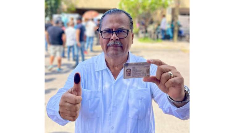 Mingo Vázquez, candidato a la Alcaldía de Ahome, busca revertir la mínima diferencia en el resultado electoral.