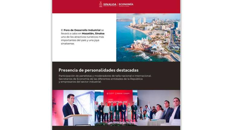 Hoy, el Foro industrial.MX en Mazatlán