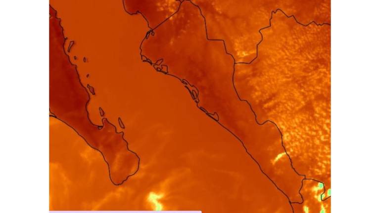 Alcanzan temperaturas máximas de hasta 46 grados en Sinaloa este jueves