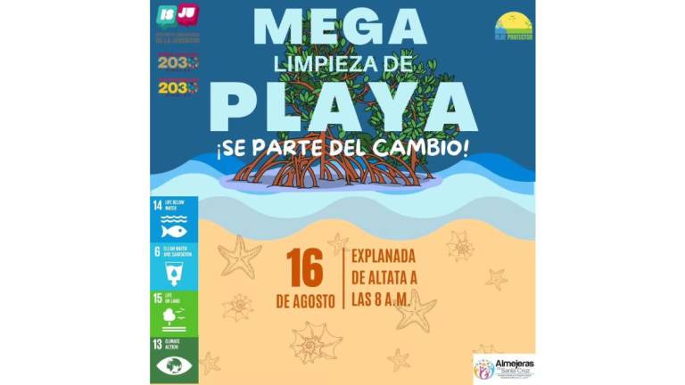 Este viernes en Altata se llevará a cabo una Mega Limpieza de Playa.