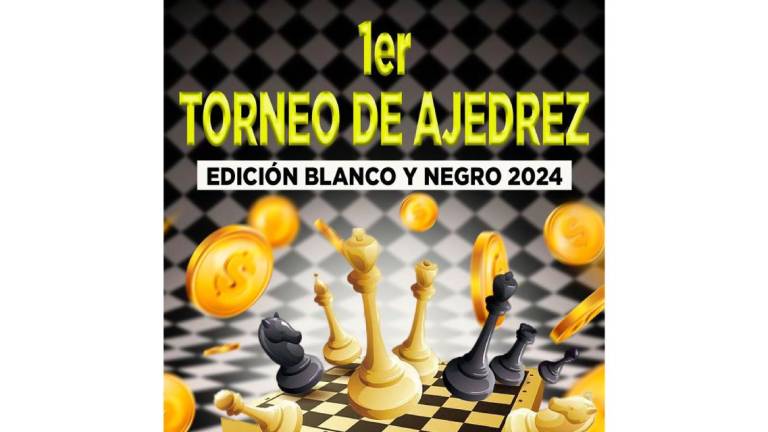 El próximo 1 de junio se llevará a cabo en Culiacán el primer torneo de ajedres Blanco y Negro.