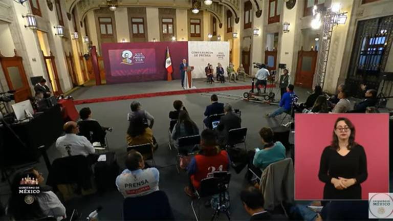 El Presidente de México Andrés Manuel López Obrador habla del caso de los jóvenes desaparecidos en lagos de Moreno.