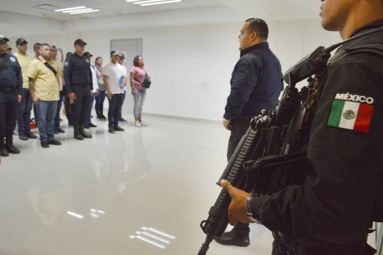 Se activan los 62 nuevos elementos de la Secretaría de Seguridad Pública Municipal