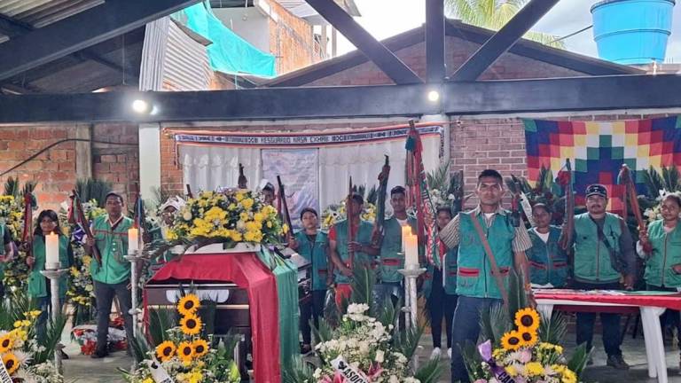 El funeral de Aly Domínguez y Jairo Bonilla ocurrió el 8 de enero de 2023. A la ceremonia asistieron más de 700 personas de la comunidad.