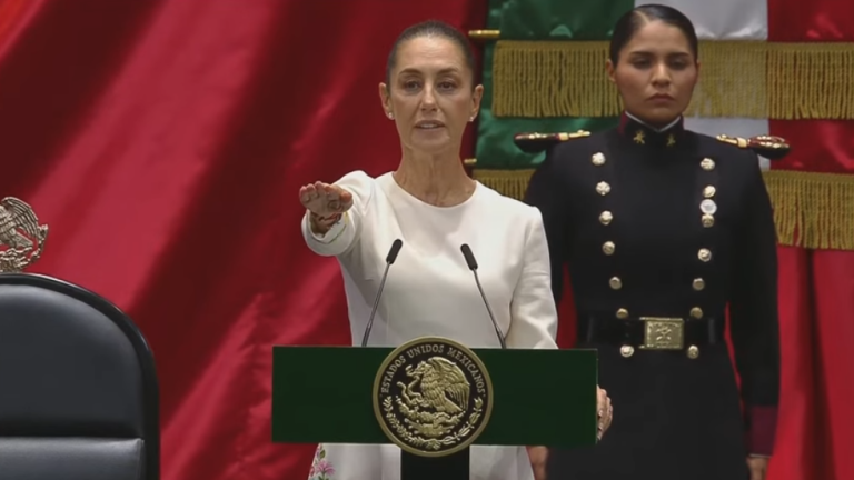 #Video | Claudia Sheinbaum asume como la primera Presidenta de México