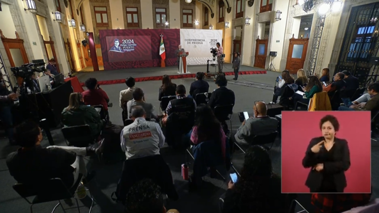 Conferencia mañanera del Presidente de México Andrés Manuel López Obrador.