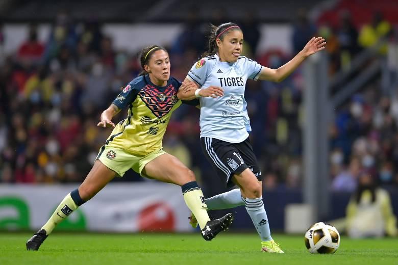 $!América consigue el triunfo en la ida de las semifinales ante Tigres, en la Liga MX Femenil