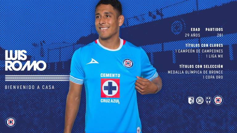 Cruz Azul hizo oficial el fichaje del ahomense Luis Romo.