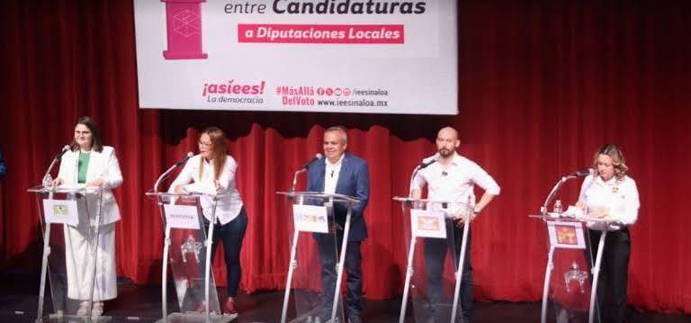 Temas laborales acaparan debate de candidatos al Distrito 15 de Culiacán