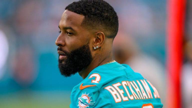 Odell Beckham Jr. tendrá su primer encuentro con los Dolphis esta temporada.