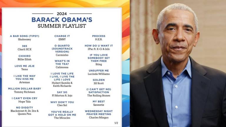 Obama presenta su tradicional lista música