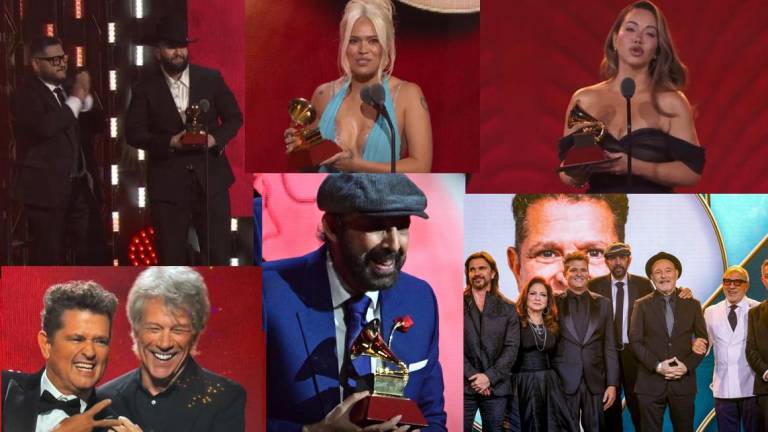 Triunfan mexicanos en los Latin Grammy