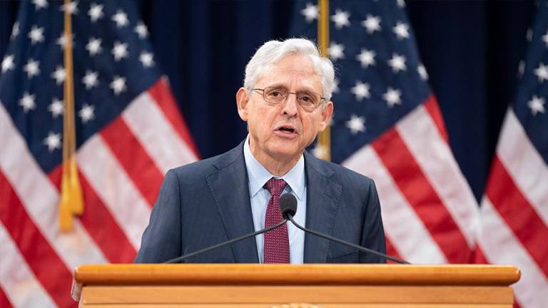 El Fiscal General de los Estados Unidos, Merrick B. Garland