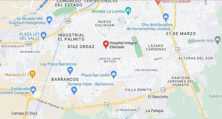 La herida fue ingresada al Hospital de Eldorado.