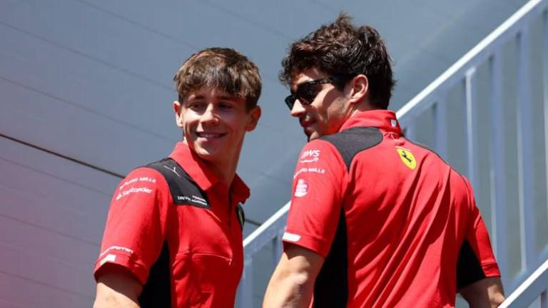 Arthur y Charles Leclerc.