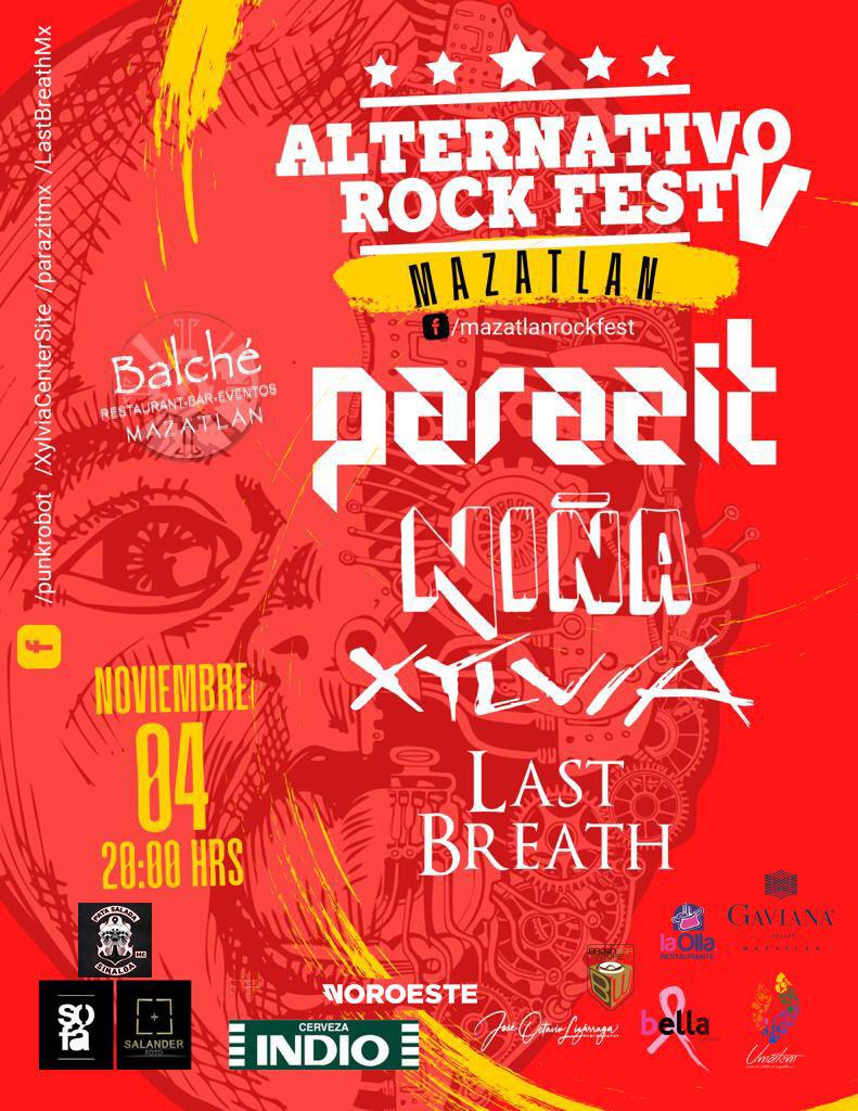 $!Vibrará Mazatlán con el Alternativo Rock Fest 2022 en su quinta edición