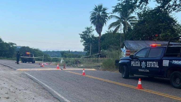 El hecho se reportó a las autoridades a las 06:30 horas, en la carretera estatal hacia San Juan, en San Ignacio.