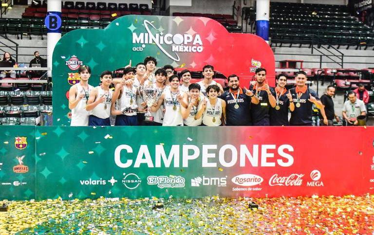 Pioneros Academy se consagra Campeón de la Minicopa México 2024...¡Se van a España!