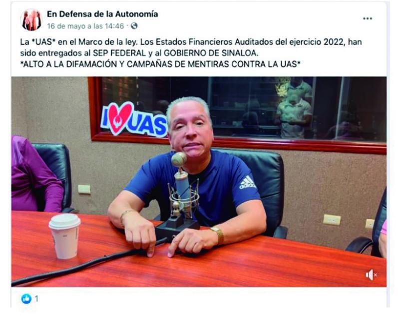 $!Empleados y proveedores de la Universidad Autónoma de Sinaloa operan en red de desinformación y contra periodistas