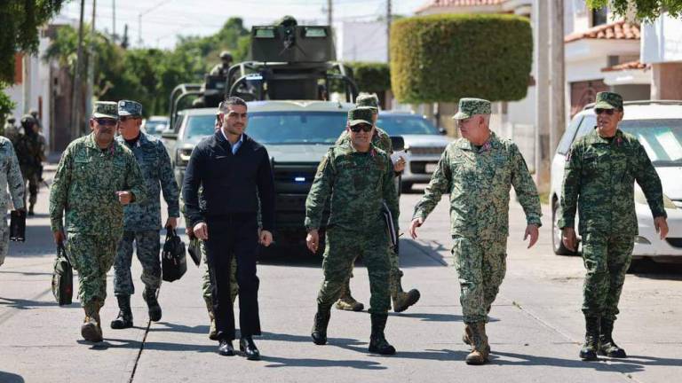 El martes, los secretarios Omar García Harfuch y Ricardo Trevilla Trejo realizaron una visita a Culiacán.