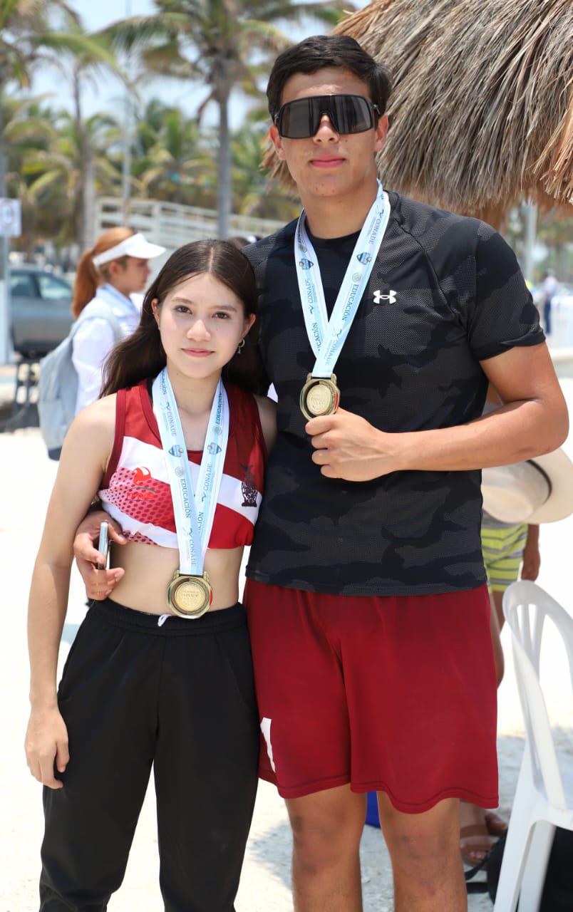 $!Conquista Sinaloa tres oros en voleibol de playa de Nacionales Conade