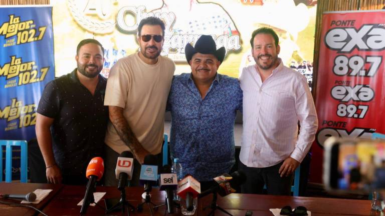 Ricardo Velarde Cárdenas, encargado del despacho de la Secretaría de Turismo de Sinaloa, estuvo en el marco de la rueda de prensa para dar los detalles del concierto de Chuy Lizárraga, este sábado 14 de septiembre en Mazatlán.