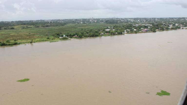 Desbordamiento de los ríos Coatzacoalcos y Papaloapan