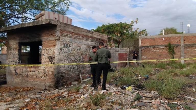 A la colonia Estela Ortiz de Toledo, en Culiacán, llegaron los investigadores de la Fiscalía.