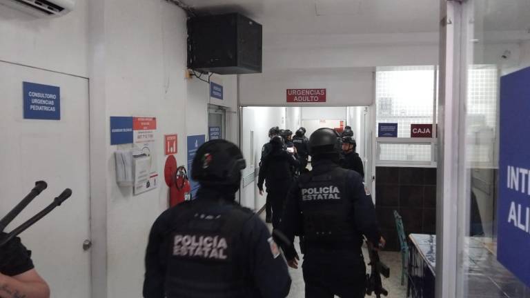 Disparan al interior del Hospital General viejo de Culiacán; Seguridad Pública dice que no hay muertos