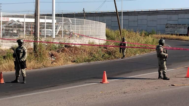 El cuerpo fue hallado por el Libramiento Benito Juárez, al sur de Culiacán.