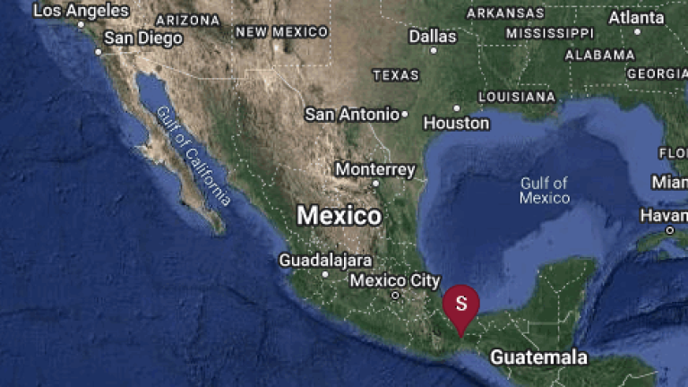 Un sismo magnitud preliminar 6.0 se registró este viernes con epicentro en Oaxaca.