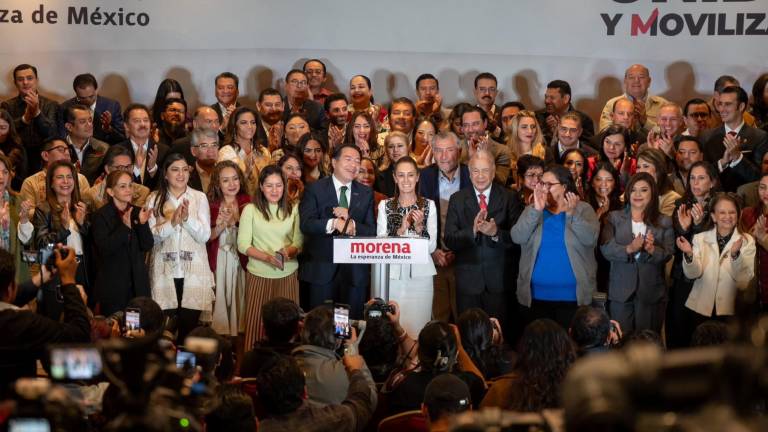 Claudia Sheinbaum sólo podrá realizar eventos a puerta cerrada, con la militancia de su partido Morena.