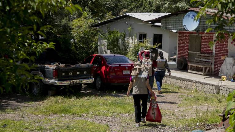 En Concordia, Sebides y Seguridad entregan despensas y regresan a sus hogares familias desplazadas por la violencia