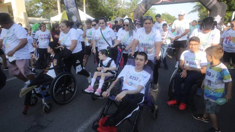 Se unen más de 600 a la Caminata por el Día Mundial de la Parálisis Cerebral, en Mazatlán