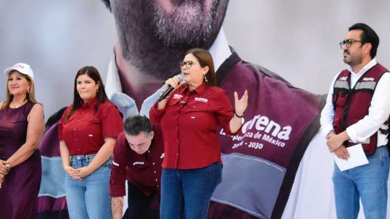 Imelda Castro Castro, candidata de Morena por el Senado de la República.