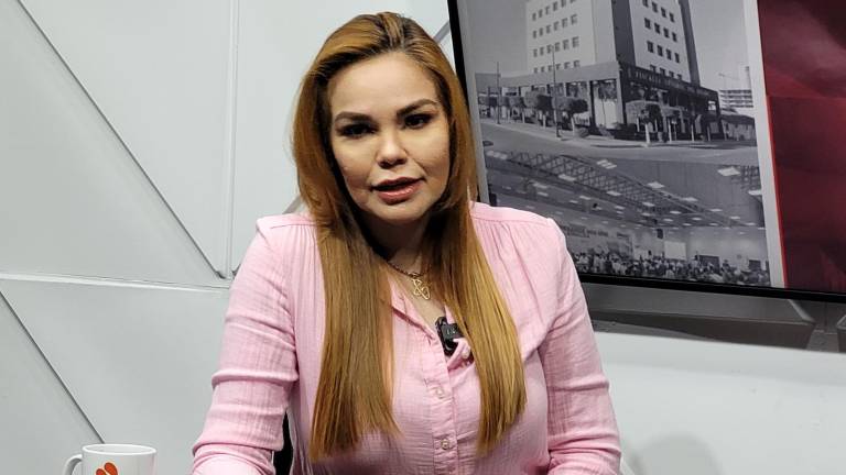 Paola Gárate, líder del PRI en Sinaloa, en Noticiero Noroeste.