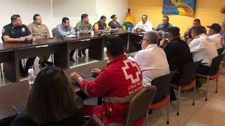 Reunión con autoridades de los tres niveles de Gobierno para afinar los últimos detalles del Plan de Seguridad.