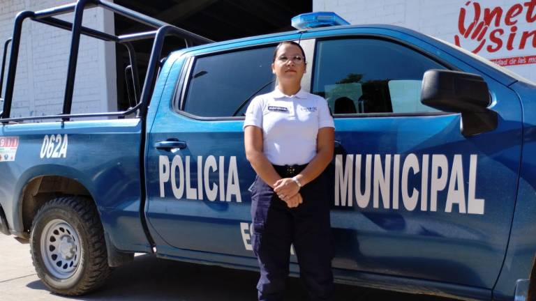 Selene Rosales soñó desde niña ser una mujer policía