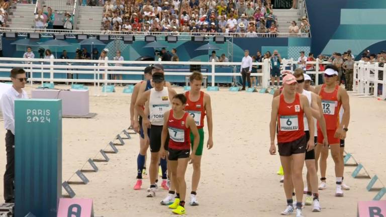 Emiliano Hernández avanzó a la final del pentatlón moderno al ubicarse en el tercer puesto de la semifinal.