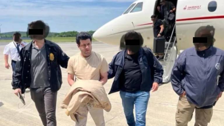 Medios estadounidenses dieron a conocer la que presuntamente sería la primera foto de ‘El Nini’ tras su llegada a Estados Unidos.