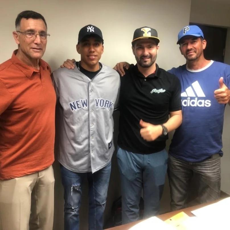 $!Rosarense Jorge Aldair Luna firma con Yanquis de Nueva York