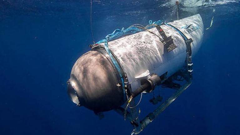 En el submarino Titán presuntamente se encontraban cinco personas que buscaban llegar hasta los restos del Titanic en el Océano Atlántico.