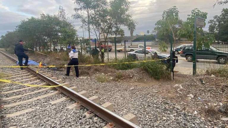 Un hombre murió tras ser arrollado por el tren en la sindicatura de Pueblos Unidos, al sur de Culiacán.