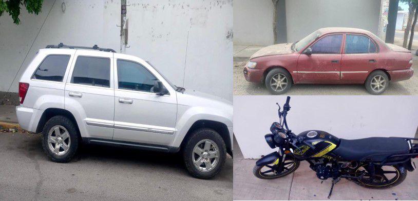 $!Policía de Culiacán recupera nueve vehículos robados, entre ellos, un Tesla